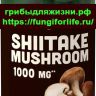 Шиитаке / Shiitake (Lentinula edodes) 1000 мг 120 капс