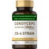 Кордицепс Китайский (Cordyceps Sinensis) 2000 мг № 200 капсул быстрого действия. Внешний вид упаковки.
